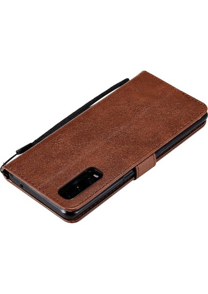 Kart Yuvası Yüksek Kaliteli Deri Klasik ile Oppo Bulmak X2 Için Flip Case (Yurt Dışından)