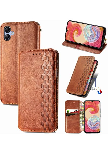 Samsung Galaxy A04E Moda Tasarımı Zarif Iş Için Kılıf Kapak Çevirin (Yurt Dışından)