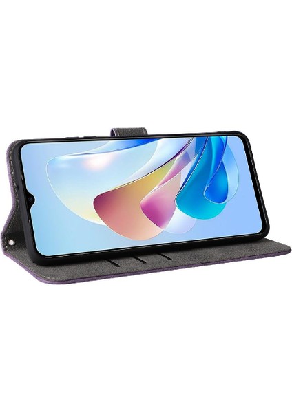 Mays Shop Zte Ücretsiz 5g Iv Flip Folio Cüzdan Rfıd Engelleme Pu Deri Kart (Yurt Dışından)