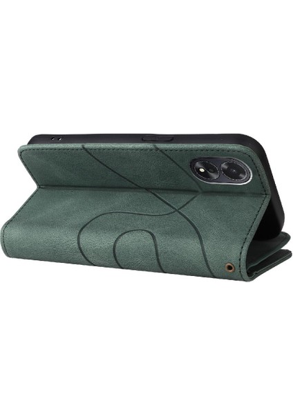 Oppo A38 4g Için KILIF/A18 Dokuz Kart Yuvaları Fermuar Cüzdan Tarzı Kickstand (Yurt Dışından)