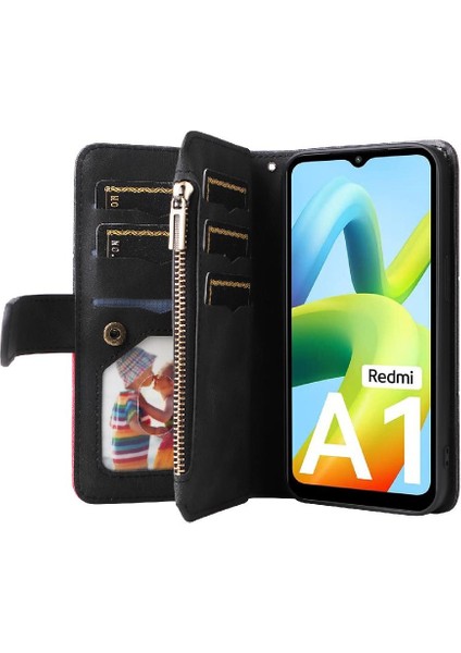 Xiaomi Redmi A1 Dokuz Kart Yuvaları Için Kılıf Kart Yuvası Standı Iki Renkli (Yurt Dışından)