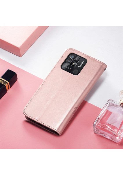 Xiaomi Redmi 10C Için Kılıf Zarif Iş Kapak Kapak Kılıf Kısa (Yurt Dışından) modelleri