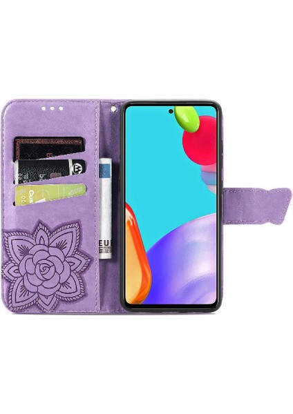 Samsung A52 5g Kanat Kelebek Iş Cüzdan Çok Renkli (Yurt Dışından) fiyatları