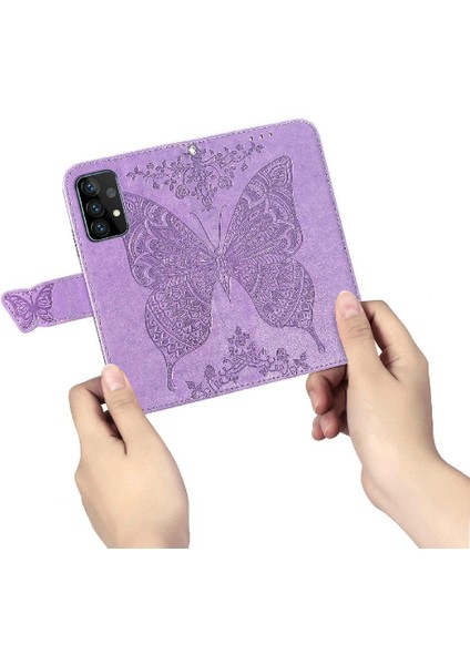 Samsung A52 5g Kanat Kelebek Iş Cüzdan Çok Renkli (Yurt Dışından) modelleri
