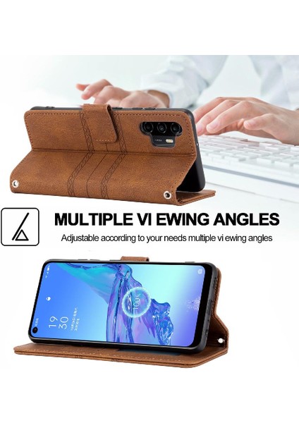 Samsung Galaxy A32 5g/ M32 5g Kickstand Pu Deri Manyetik Için Flip Case (Yurt Dışından) indirimleri