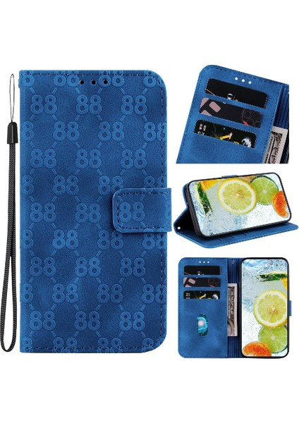 Telefon Kılıfı Için Xiaomi Redmi Not 13 Pro Artı Pu Deri Kickstand Cüzdan 8 (Yurt Dışından)