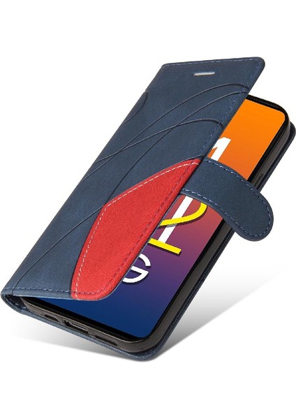 Samsung Galaxy M52 5g Iki Renkli Dikiş Kickstand Koruyucu Pu (Yurt Dışından) indirimleri