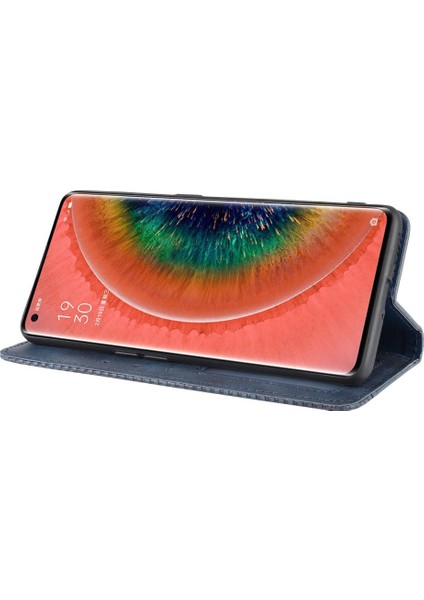 Oppo Bulmak Için Kılıf X2 Cüzdan Manyetik Kapatma Pu Deri (Yurt Dışından)