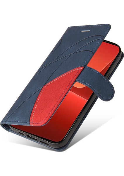Xiaomi 13 Kickstand Koruyucu Iki Renkli Dikiş Pu Deri (Yurt Dışından) fırsatları