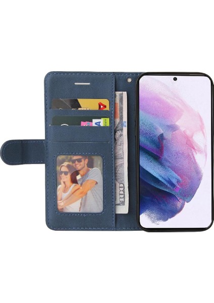 Samsung Galaxy S21 Kickstand Koruyucu Iki Renkli Dikiş Için Kılıf (Yurt Dışından) fırsatları