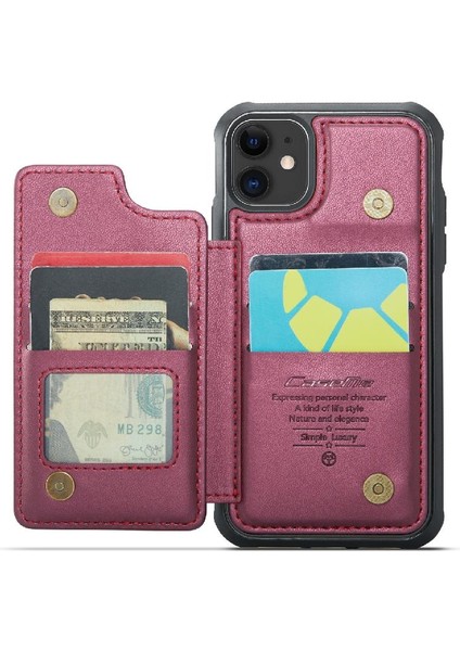 IPhone 11 Kart Tutucu Pu Deri Rfıd Engelleme Için Caseme Cüzdan Kılıf (Yurt Dışından) fırsatları