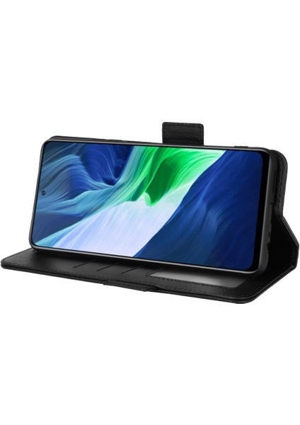 Infinix Not 10 Için Kılıf Manyetik Yan Toka Cüzdan Kart Yuvaları Tutucu Pu (Yurt Dışından)