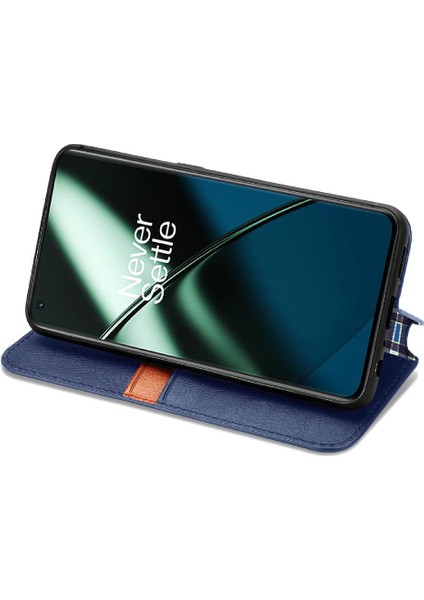 Oneplus 11 Için Kılıf Deri Kılıf Moda Tasarım Kapak Kapak Zarif (Yurt Dışından) modelleri