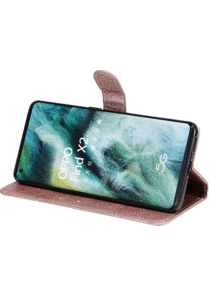Kart Yuvası Yüksek Kaliteli Deri Klasik ile Oppo Bulmak X2 Için Flip Case (Yurt Dışından)