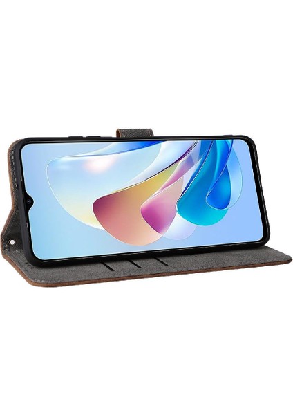 Mays Shop Zte Ücretsiz 5g Iv Flip Folio Cüzdan Rfıd Engelleme Pu Deri Kart (Yurt Dışından)