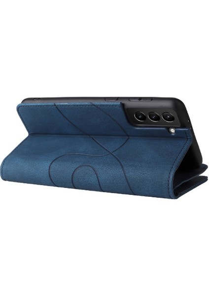 Samsung Galaxy S21 Artı Kickstand Koruyucu Iki Renkli Dikiş Için Kılıf (Yurt Dışından)