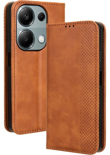Xiaomi Redmi Not Için Kılıf 13 Pro 4g Cüzdan Manyetik Kapatma Pu Deri (Yurt Dışından) indirimleri