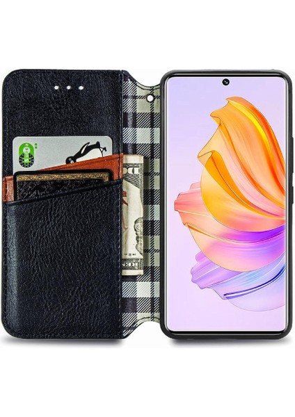 Huawei Onur Için Kılıf 80SE Moda Tasarım Deri Kılıf Kapak Kapak Iş (Yurt Dışından) indirimleri