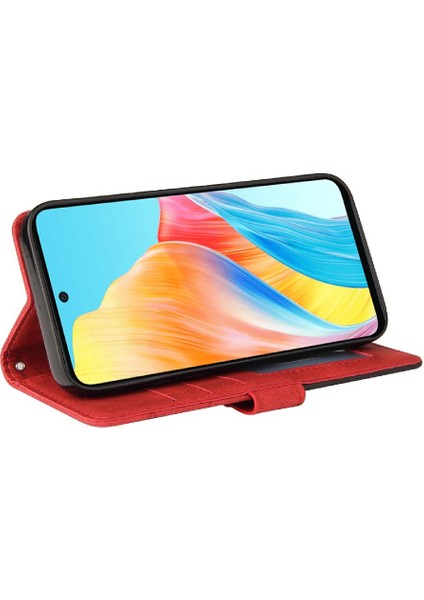 Mays Shop Oppo With 4g Kickstand Koruyucu Pu Deri Flip Folio Kılıf Için Kılıf ile (Yurt Dışından)