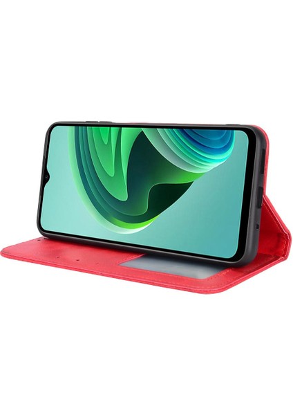 Xiaomi Redmi Için Kılıf 10 5g Manyetik Kapatma Cüzdan Pu Deri (Yurt Dışından) indirimleri