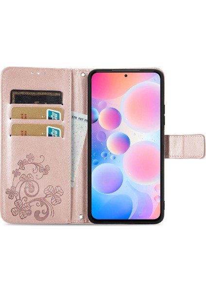 Xiaomi Redmi Için Kılıf K40/K40 Pro Zarif Iş Deri Kılıf Flip (Yurt Dışından) indirimleri