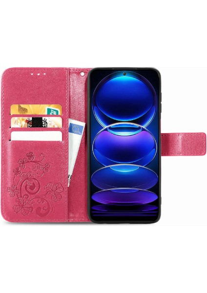 Xiaomi Redmi Not 12 Için Kılıf Proplus Deri Kılıf Kapak Çevirin Zarif (Yurt Dışından)