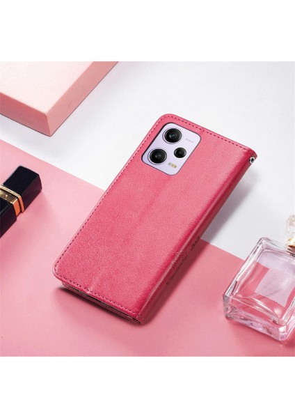 Xiaomi Redmi Not 12 Için Kılıf Proplus Deri Kılıf Kapak Çevirin Zarif (Yurt Dışından)