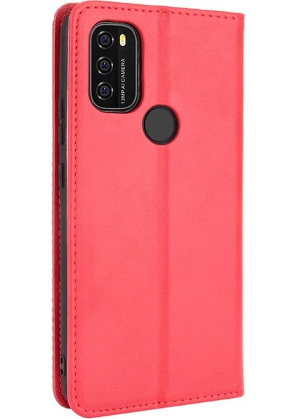 Blackview A70 Manyetik Kapatma Pu Deri Cüzdan Için Kılıf (Yurt Dışından)