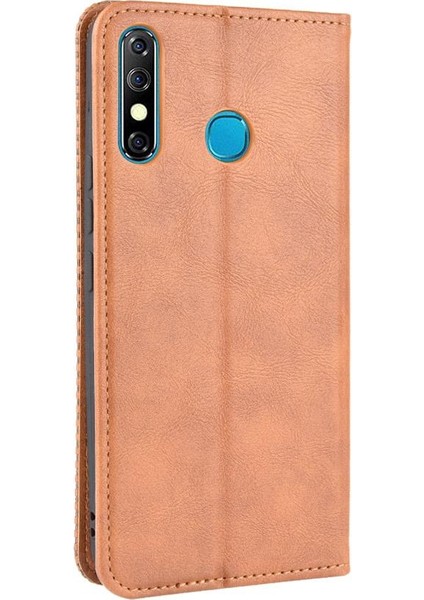Infinix Sıcak 8 Cüzdan Manyetik Kapatma Pu Deri Için Kılıf (Yurt Dışından)