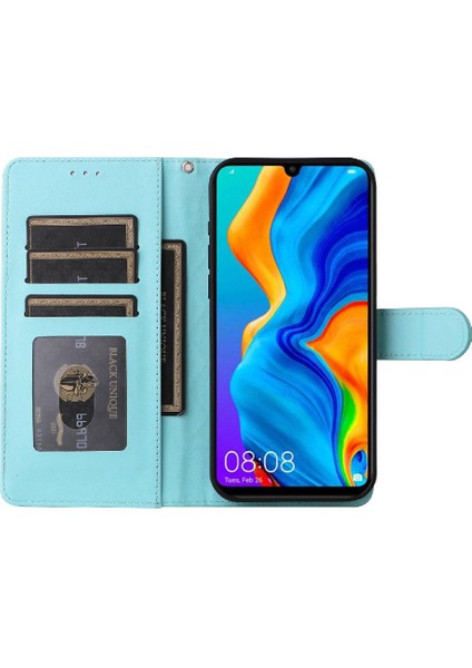 Huawei P30 Lite Için Flip Case Cüzdan Kapak Çevirin Deri Kılıf Darbeye (Yurt Dışından) modelleri