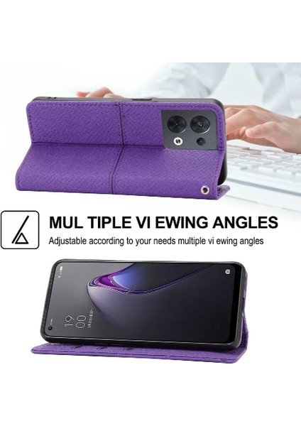Oppo Reno8 Pro Pu Deri Kapak Için Kılıf El Cüzdan Kredi Kartı Tutucu (Yurt Dışından) indirimleri