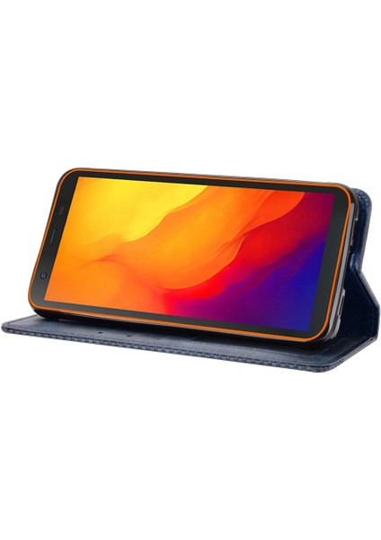 Blackview Bvbvpro Manyetik Kapatma Cüzdan Pu Deri Için Kılıf (Yurt Dışından)