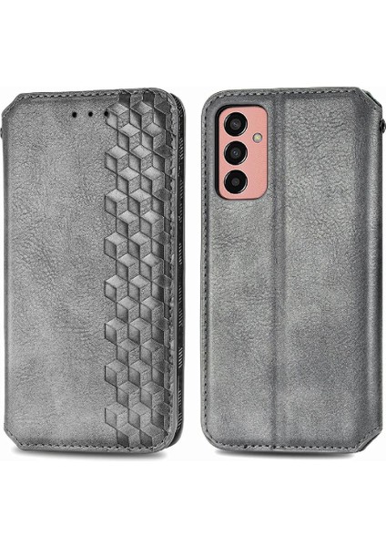 Samsung Galaxy M13 4g Zarif Iş Deri Kılıf Kapak Çevirin (Yurt Dışından) modelleri