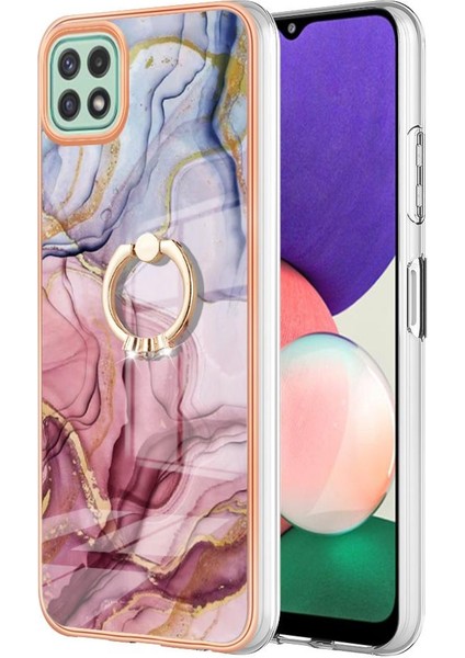 Samsung Galaxy A22 5g Tampon 360 &deg; Dönebilir Halka Mermer Tpu Için Kılıf (Yurt Dışından) fiyatları