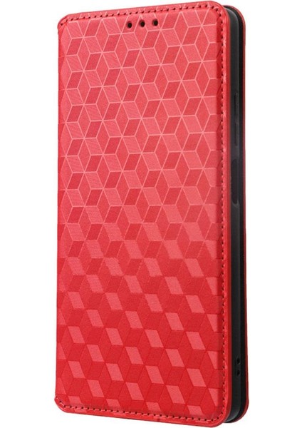 Xiaomi Redmi Için Not 12 5g Cüzdan Pu Deri Kart Yuvaları Tutucu 3D (Yurt Dışından)