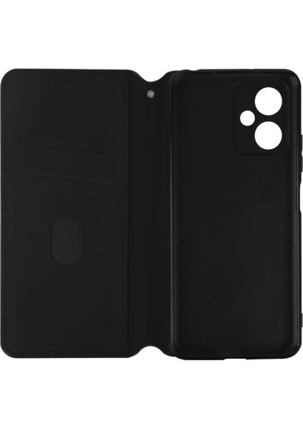 Xiaomi Redmi Için Not 12 5g Cüzdan Pu Deri Kart Yuvaları Tutucu 3D (Yurt Dışından)