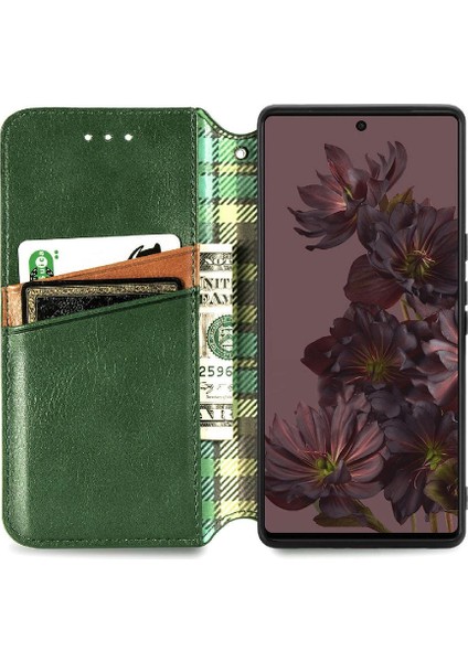 Google Piksel 7 Pro Flip Kapak Kılıf Cüzdan Fonksiyonu Için Kılıf (Yurt Dışından) modelleri