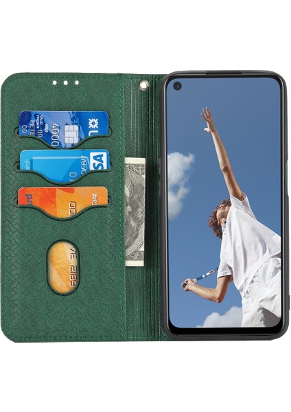 Oppo OPPO/A72/A92 Flip Folio Kitap Kredi Kartı Tutucu El Cüzdan Için Kılıf (Yurt Dışından)