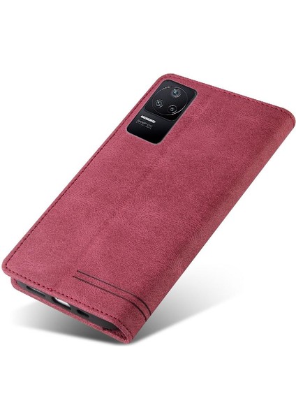 Xiaomi Poco F4 5g Iki Kart Yuvaları Premium Deri Premium Deri (Yurt Dışından)