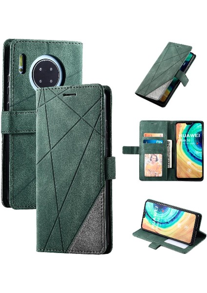 Mays Shop Huawei Mate 30 Için Kılıf Cüzdan Flip Folio Darbeye Manyetik Pu Deri (Yurt Dışından)