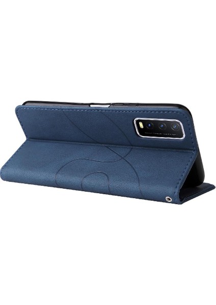 Vıvo Y20/YVIVO/Y20I Pu Deri Flip Folio Kılıf Için Kart ile Kickstand (Yurt Dışından)
