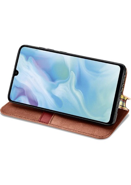 Huawei P30 Lite Flip Kapak Için Kılıf Moda Tasarım Cüzdan Fonksiyon Vaka (Yurt Dışından) fırsatları
