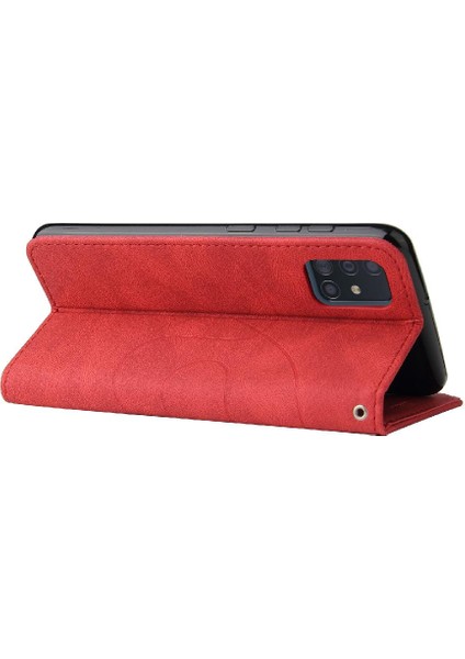 Samsung Galaxy A51 4g Pu Deri Flip Folio Kılıf Kart Yuvası ile (Yurt Dışından) fiyatları