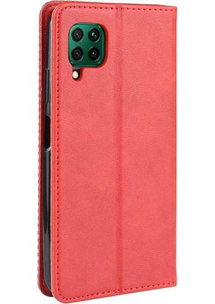 Huawei P40 Lite Cüzdan Manyetik Kapatma Pu Deri Kılıf (Yurt Dışından) fırsatları