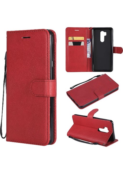 Mays Shop Kart Yuvası Yüksek Kaliteli Deri Iş ile Lg G7 Thinq Için Flip Case (Yurt Dışından)