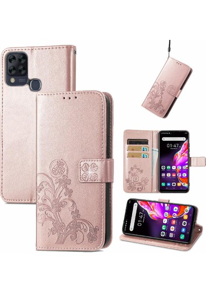 Infinix Sıcak 10T Kılıf Için Kılıf Zarif Iş Kısa Kayış Flip (Yurt Dışından)