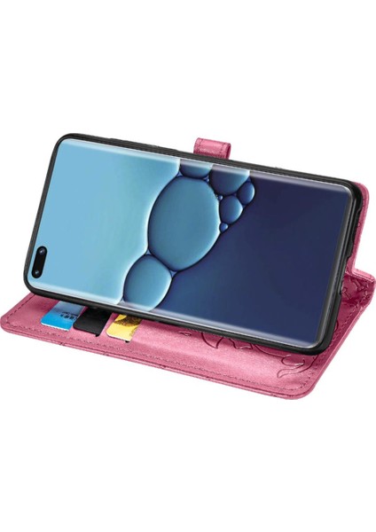 Huawei P40 Flip Kapak Için Kılıf Darbeye Deri Kılıf Karikatür Hayvanlar (Yurt Dışından) fırsatları