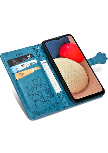Samsung Galaxy A03S Flip Kapak Karikatür Hayvanlar Darbeye Vaka (Yurt Dışından) modelleri