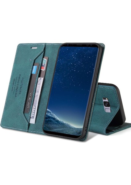 Samsung Galaxy S8 Artı Premium Deri Kickstand Premium Iki (Yurt Dışından) indirimleri