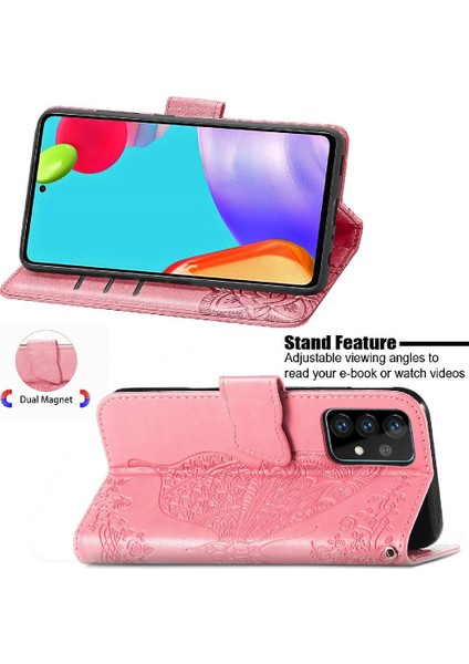 Samsung A52 5g Kanat Kelebek Iş Cüzdan Çok Renkli (Yurt Dışından) fırsatları
